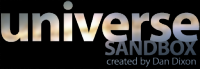 Logo van de Universe Sandbox