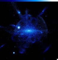 Animatie van de vele sterstromen in de halo van de Melkweg
