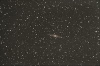 NGC 891...heel (veel te) kort belicht.