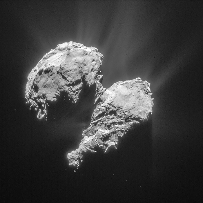 Op 30 september om 12.40 uur crasht Rosetta bij Deir el-Medina op komeet 67P