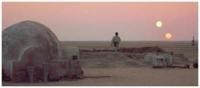 Zonsondergang op Tatooine