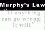 De wet van Murphy, vanavond van toepassing