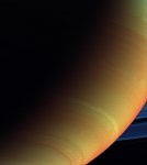 Saturnus gefotografeerd door Cassini