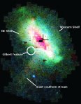 Bewijs van vroegere botsing van het Andromedastelsel