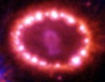 Foto van supernovarestant 1987a door de ACS gefotografeerd