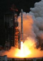 De lancering van de Chang'e-1