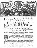 Titelblad van Newton's principia