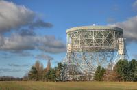 De Lovell-radiotelescoop van Jodrell Bank staat te koop op Ebay