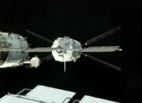 De ATV Jules Verne komt aan bij het ISS