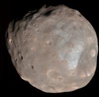 Phobos, de grootste maan van Mars