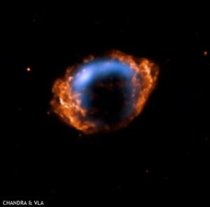 Het jongste supernovarestant ooit gevonden in de Melkweg, G1.9+0.3