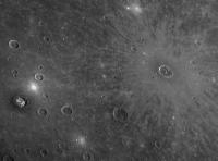Jonge kraters in de Calorinvlakte