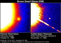 de bruine dwerg Gliese 229B