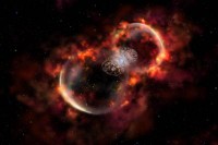 Uitdijende nevels rondom Eta Carinae