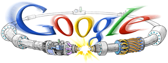 Google\'s LHC logo