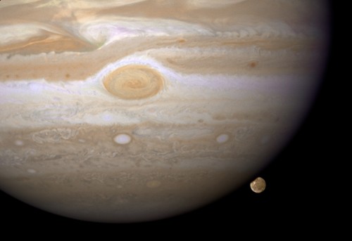 Jupiter en Ganymedes