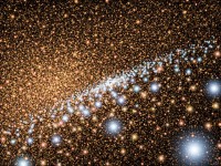 jonge sterren bij het centrale zwarte gat