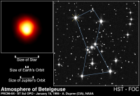 De superreus Betelgeuze