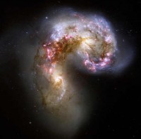 4 september botsende sterrenstelsels bij Huygens