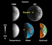 VIMS waarnemingen van Cassini