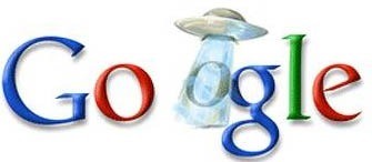 google's UFO logo