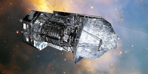 De Europese infrarood-satelliet Herschel