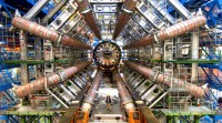 De ATLAS detector van de LHC van CERN