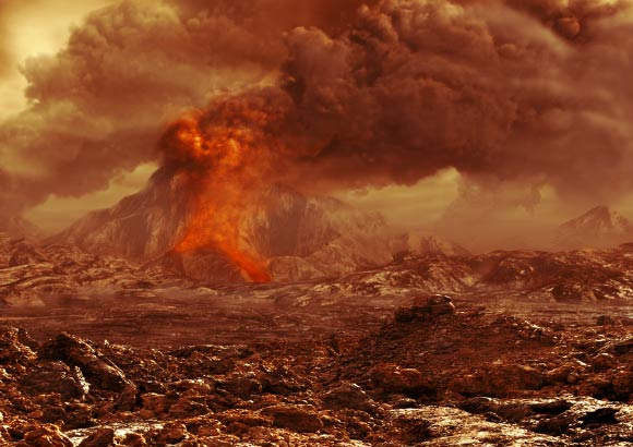 Aanwijzingen gevonden op oude Magellan-beelden van recente vulkanische activiteit op Venus