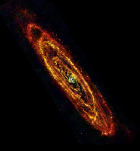 Andromeda Infrared Herschel