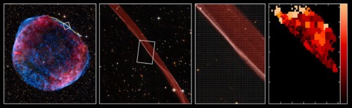 SN 1006 schokgrond