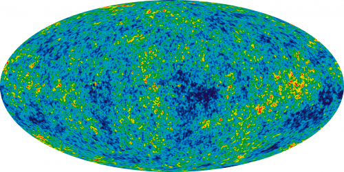 WMAP-beeld van de kosmische achtergrondstraling