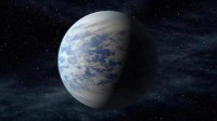 Impressie van de super-aarde Kepler-69c