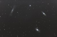 M65, M66, NGC 3628 & de supernova in M65..eh...meen ik