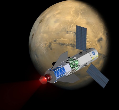 fusion rocket to Mars