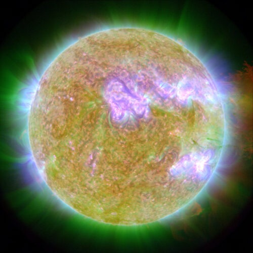 plasma storm sun