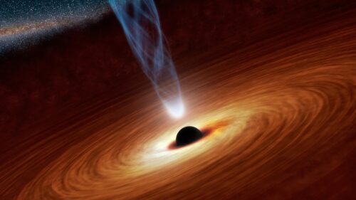 black hole spinning