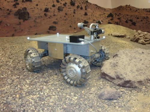 prototype rover in de Marstuin