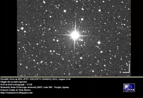 Nova_DEL_Aug_14_2013 (credit: Remanzacco observatorium)