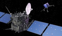 Voorstelling van Rosetta en de Philae lander