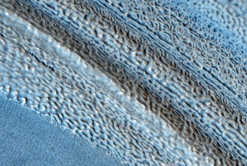 brain terrain on mars
