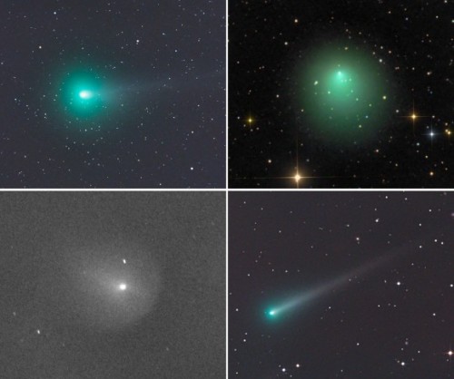 1 vier kometen