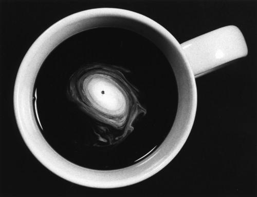 Cream Swirling in Coffee, 1984, credit Esther Kutnick