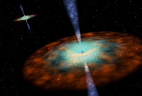binary black hole jets disk
