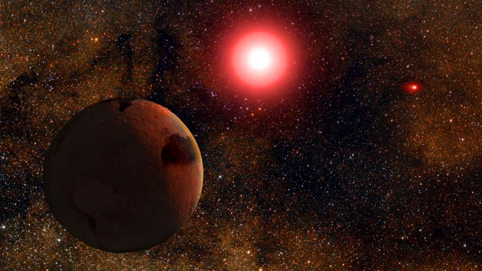 Een derde van alle planeten bij rode dwergen in de Melkweg kan in de leefbare zone liggen