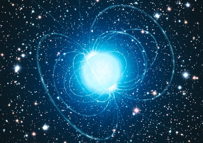 Magnetars hebben vermoedelijk een vast oppervlak zonder atmosfeer