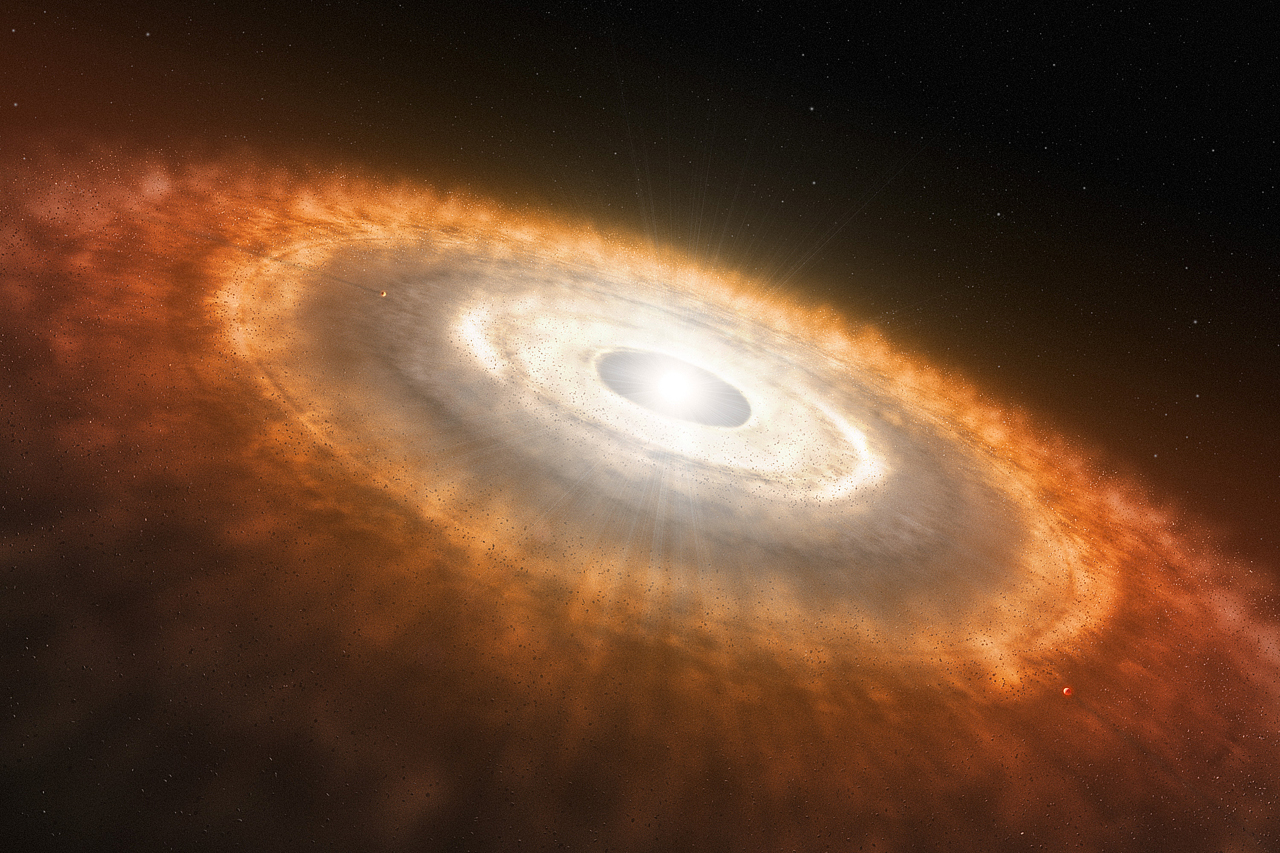 De vorming van ons zonnestelsel duurde minder dan 200.000 jaar