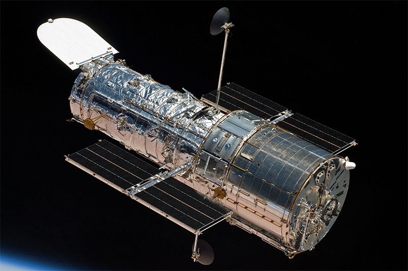 Mogelijk gaat NASA SpaceX inschakelen om de levensduur van Hubble te verlengen