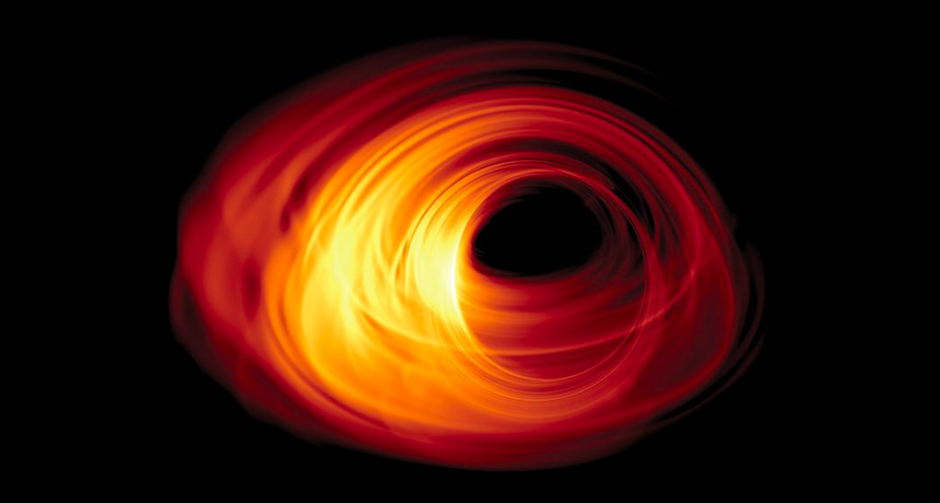 Superzware zwart gat Sagittarius A* kan magnetisch gearresteerd raken