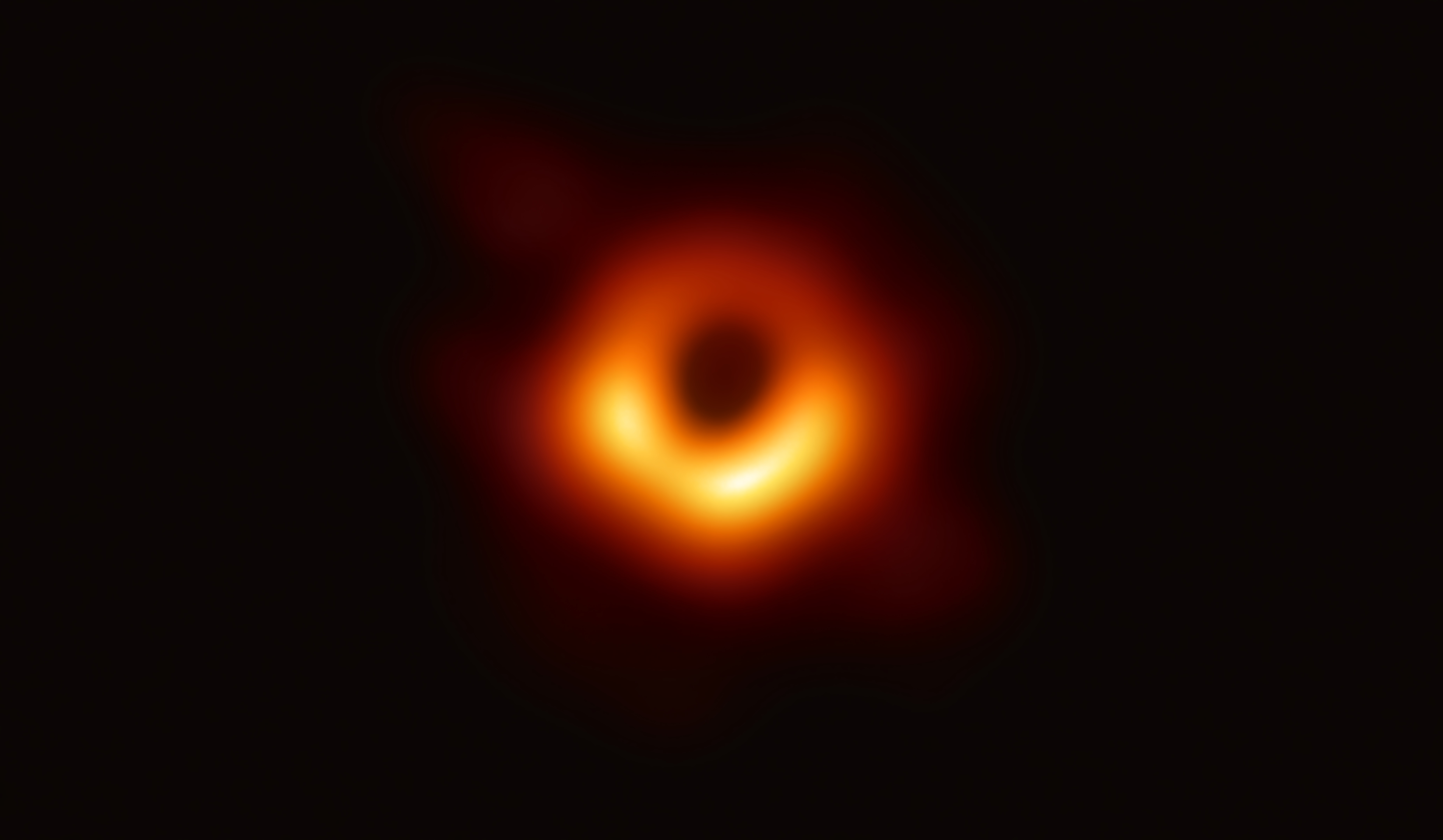 De schaduw van het zwarte gat M87* wiebelt