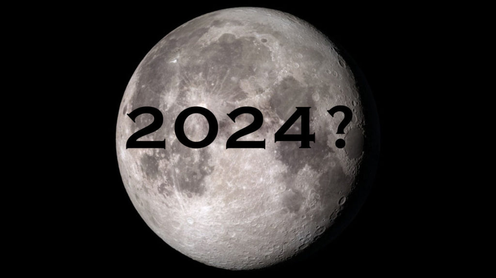 VP Mike Pence wil al in 2024 Amerikanen op de maan gaan ze dan ook